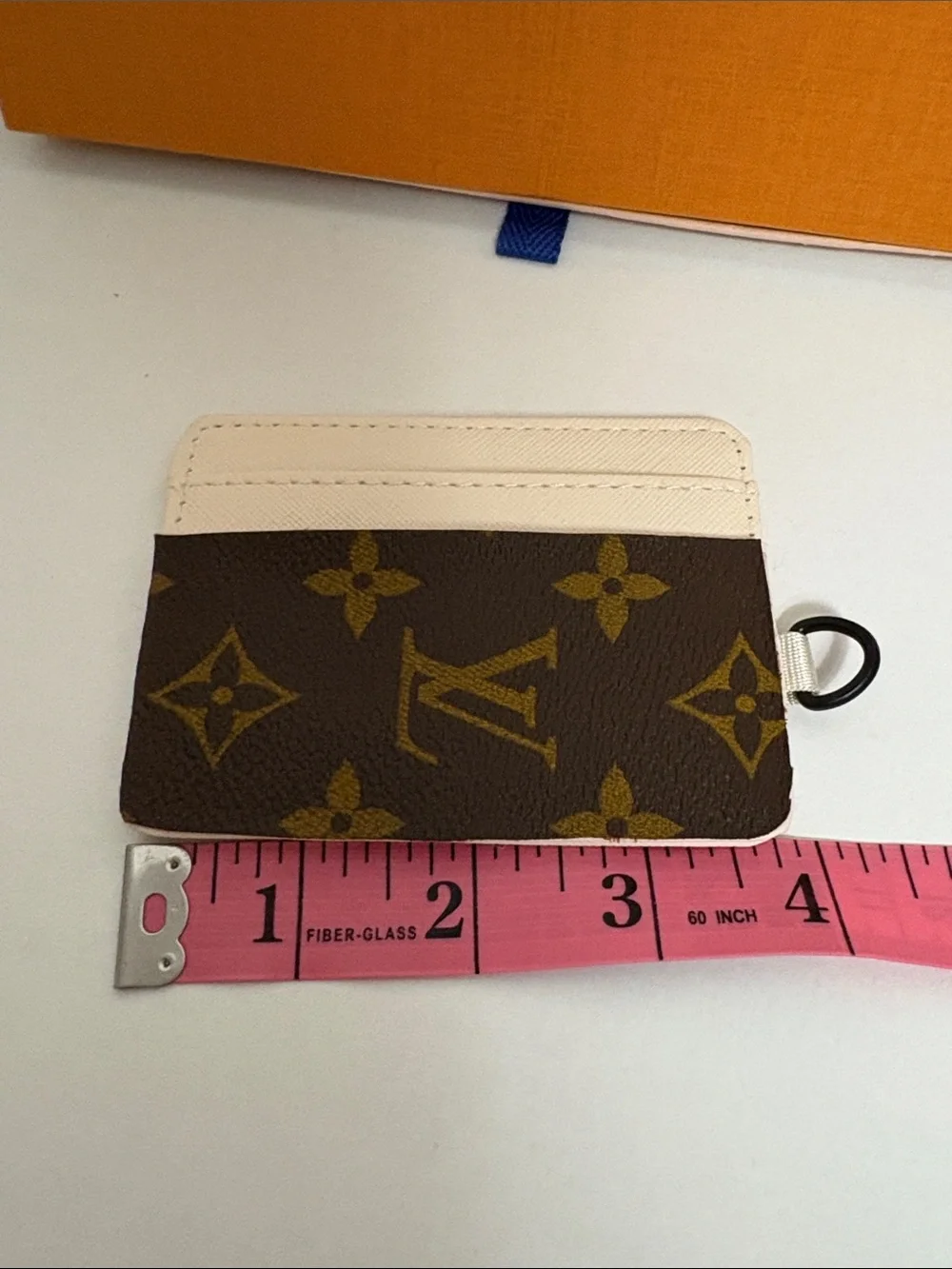 Upcycled Louis Vuitton Monogram Card Holder